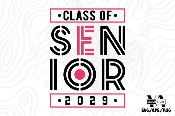 Download Senior 2029 CLASS of 2029 Graduation SVG - Grad Collection