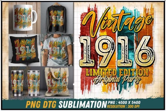 Download Vintage 1916 Limited Edition Original - 1916 Collection