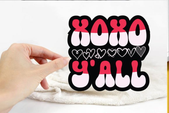 Download XOXO Y'all Retro Design - Premium Bundle