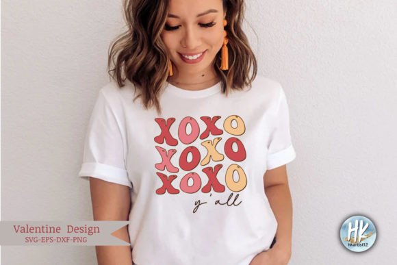 Download Xoxo Y'all Retro SVG - Premium Resources