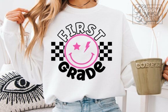Download First 1st Grade Teacher Shirt SVG PNG - Grad Collection