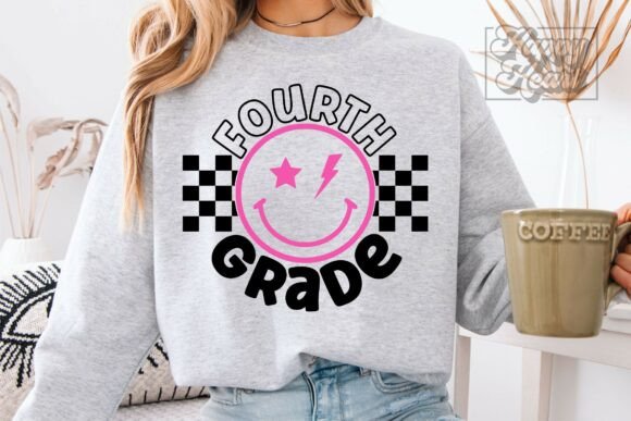 Download Fourth 4th Grade Teacher Shirt SVG PNG - Grad Collection