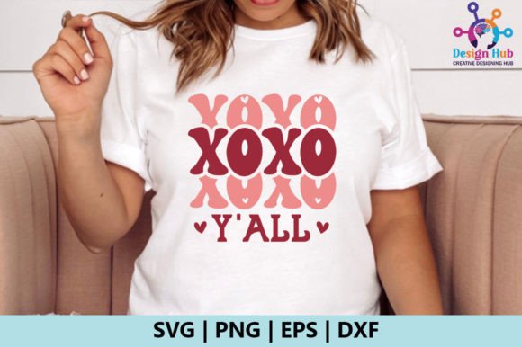 Download Xoxo Y'all  Retro SVG - Premium Resources