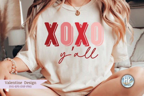 Download Xoxo Y'all Retro SVG - Premium Resources